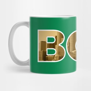 Boston Celtics Skyline Mug